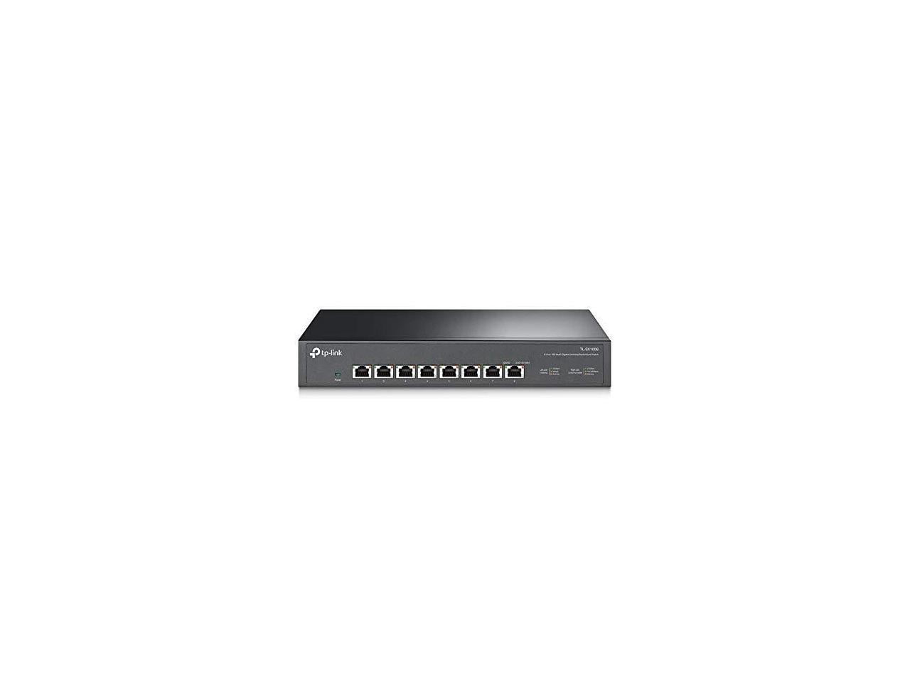 TP-Link TL-SX1008 8 Port 10G/Multi-Gig Unmanaged Ethernet Switch