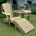 thumbnail image 2 of Weathercraft Adirondack Footrest/Ottoman Accessory - Pressure Treated Solid Wood - Accessory to the Classic Adirondack chair, 2 of 3
