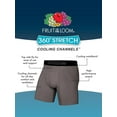 thumbnail image 4 of Fruit Of The Loom Mens 360 Stretch Cooling Channels Boxer Brief Assorted 6 Pack,, 4 of 6