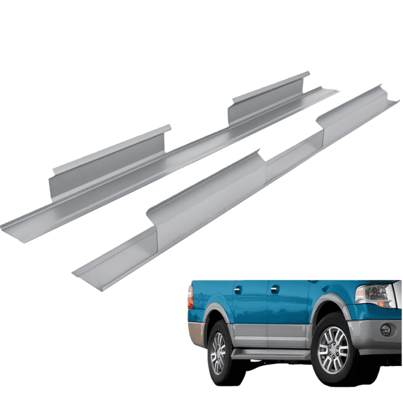 PAIR ROCKER PANELS - Left & Right Sides For 2007-2017 FORD EXPEDITION