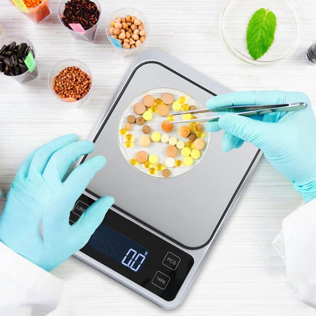 Báscula De Alimentos, Báscula De Cocina Digital Precisa Con Almohadilla De Plástico Para Hornear Para Cocinar