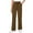 Brown, variant on CaiJunJia Womens Drawstring Sweatpants Baggy Wide Cotton Stretch Straight Leg Pants with Pockets