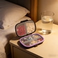 thumbnail image 2 of Vacemry 3Pcs Weekly Pill Organizer Box, MoistureProof Mini 7 Grids Portable Travel Case With Removable Individual Containers For Vitamin Supplement Storage Home Office Travel, 2 of 9