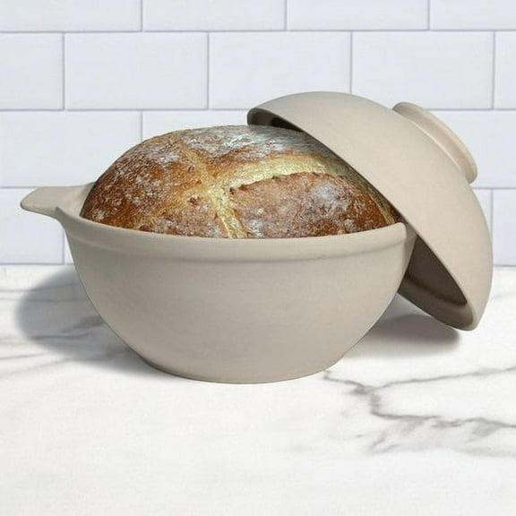Sassafras Non-stick Superstone Bread Dome, Unglazed