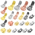 thumbnail image 1 of 36pcs Metal Shoe Clips Flat Blank Shoe Buckles Decorative Shoe Clips Shoes Accessories, 1 of 7