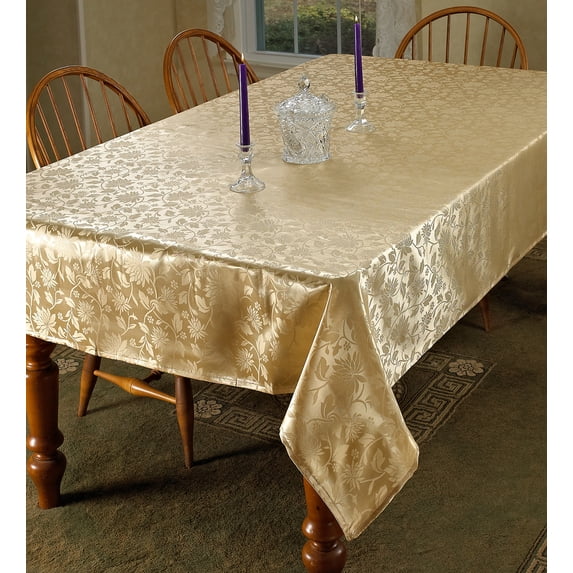 European Floral Design Tablecloth