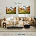 thumbnail image 4 of Elephant Stock Zion National Park Mountainscape Wall Art - Horizontal Canvas Wall Art - Living Room Wall Decor - Nature Canvas - Blue And Brown Decor - 45" x 30", 4 of 8