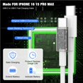 thumbnail image 4 of Cargador Cabepow de 45 W superrápido para iPhone 16 15 Pro Max, 4 of 6