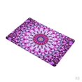 thumbnail image 1 of 2 piezas de felpudo con estampado bohemio de mandala y raspador de zapatos con respaldo de goma para entrada. 14, 1 of 8