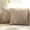 Brown, variant on Nvzi Decorative Pillowcase 1 piece dark yellow, 18 x 18 inch plush texture solid color pillow, suitable for decorating living rooms, sofas, and bedrooms
