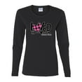 thumbnail image 2 of Wild Bobby Loved John 3:16 Inspirational/Christian Women Graphic Long Sleeve Tee, Black, Small, 2 of 6