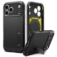 thumbnail image 1 of Funda Spigen Tough Armor T MagFit para iPhone 17 Pro, color negro, 1 of 7