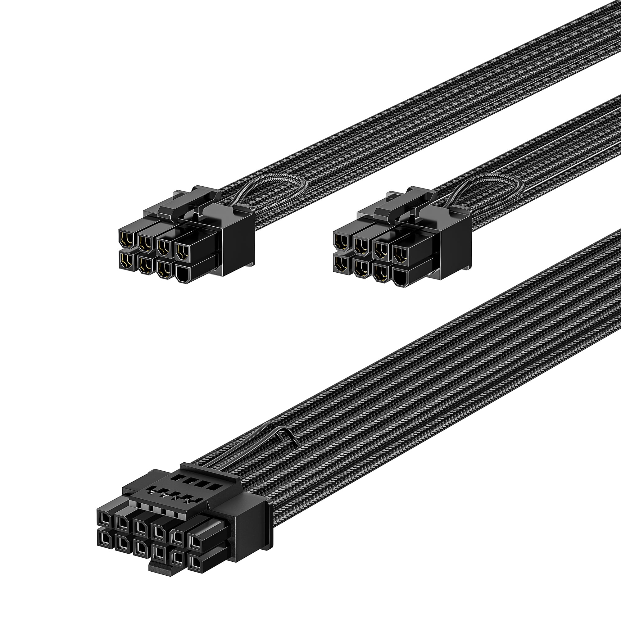 Fasgear pcie 5 0 power cable 70cm 16pin 12 4 12vhpwr connector for
