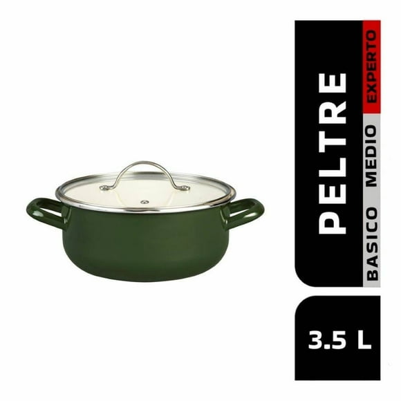Arrocera Cinsa Healthy Cooking Peltre 22 cm 3.7 Litros Verde