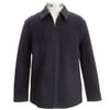 Men's Wool-Blend Zip Coat