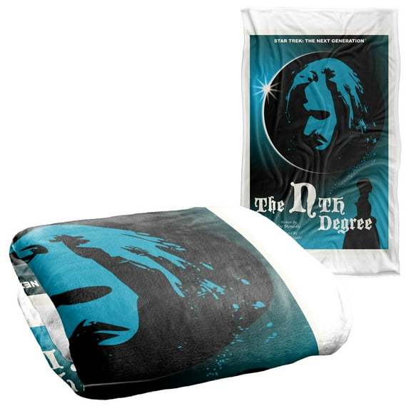 Star Trek The Next Generation Season 4 Episode 19 Silky Touch Super Soft Throw Blanket 36" x 58"