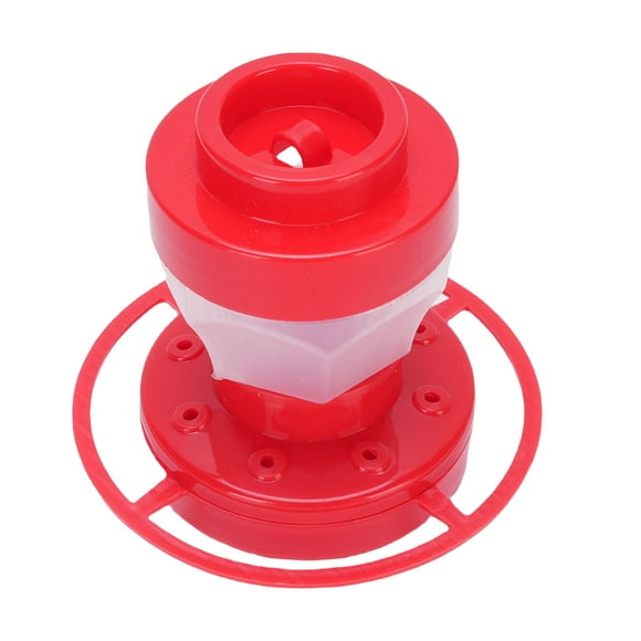 Mangeur de colibri en plastique, transparent extérieur suspendu mangeur de colibris large bouche détachable facile à remplir pour jardin