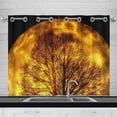 thumbnail image 1 of YUSDECOR Trees Window Curtain Kitchen Curtain 26x39 inch,Two Piece, 1 of 2