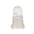 thumbnail image 2 of Your Chair Covers - Satin Self-Tie Universal Chair Cover White, 2 of 3