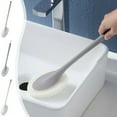 thumbnail image 1 of Bathroom Kitchen Long Handled Sponge Cleaning Brush | 15.7 Inch | Replaceable Head | Tile Bathtub Sink Floor Scrub Tool | Non-Scratch | 1 Handle 1 Sponge | Multi-Surface Use, 1 of 6