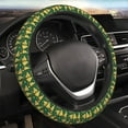 thumbnail image 5 of Vsdgher Pizza Pattern Elastic Car Steering Wheel Cover,Car Wheel Cover Protector Car Accessory for Steering Wheel with a Diameter of 14.5"-15", 5 of 6