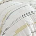 thumbnail image 3 of Mary 6 Piece Queen Duvet Comforter Set - 2 Pillows - Textured Ivory Boucle, 3 of 5