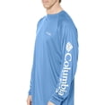 thumbnail image 3 of Camiseta de manga larga Columbia Terminal Tackle para hombre extragrande gorra blanca/logotipo blanco, 3 of 9