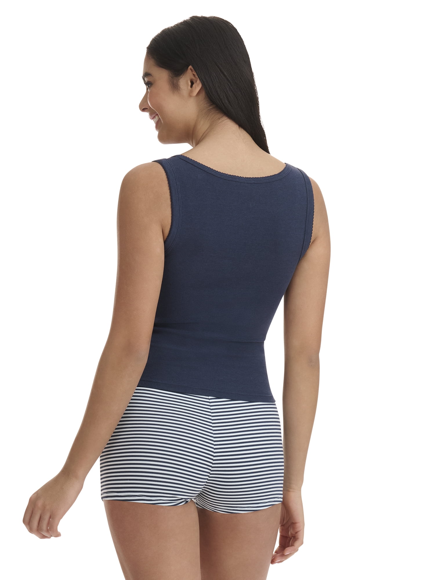 Mills by Millie Bobby Brown Women's Sleep Split Neck Tank, Sizes XS-XXXL