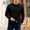 Black, variant on Zivyakyron Ribbed Sweater for Men Casual Crew Neck Fall Winter Cable Knit Casual Pullover Slim Sweaters Solid Pink S