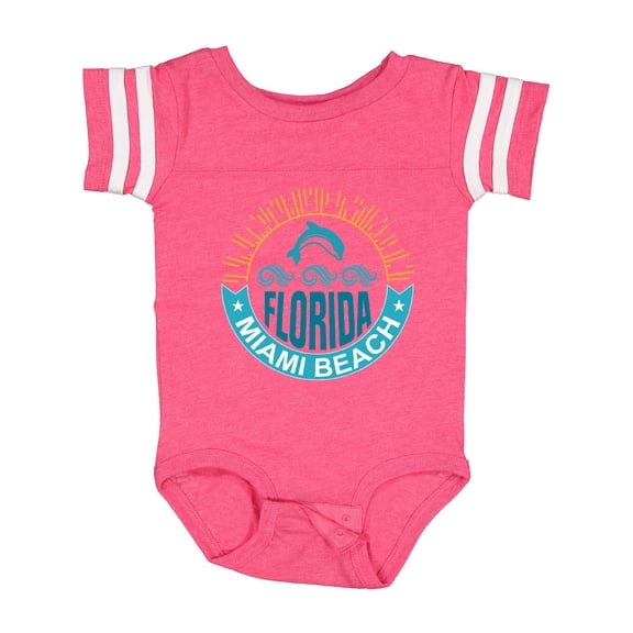 Inktastic Miami Beach Florida Travel Trip Boys or Girls Baby Bodysuit