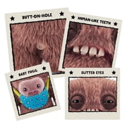 Fuggler Squidge Brown Long Pile Mini Rascals
