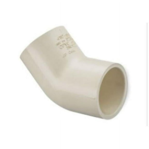 1 CPVC CTS 45 Elbow Sockect, Beige