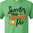 thumbnail image 4 of Inktastic Thanksgiving Sweeter Than Pumpkin Pie T-Shirt, 4 of 5