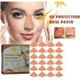 thumbnail image 4 of Fiudx Protector Nasal, Protector Solar Facial, Parche Nasal Protector Uv, para Deportes Al Aire Libre, Ideal para Hombres y Mujeres, Material de Algodón Duradero, 24 Unidades Por Paquete, 4 of 7