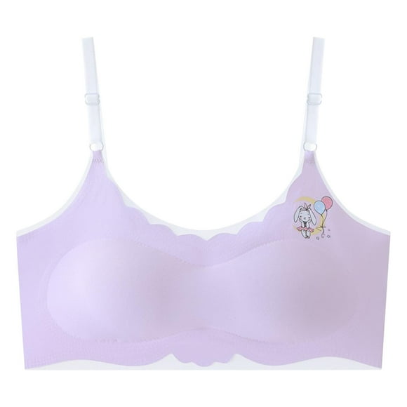 Penkiiy Girls 'Comfort Devotion Wirefiree Bra Girls Training Bras Teens Sports Bras for Kids no Underwire Confort Bra
