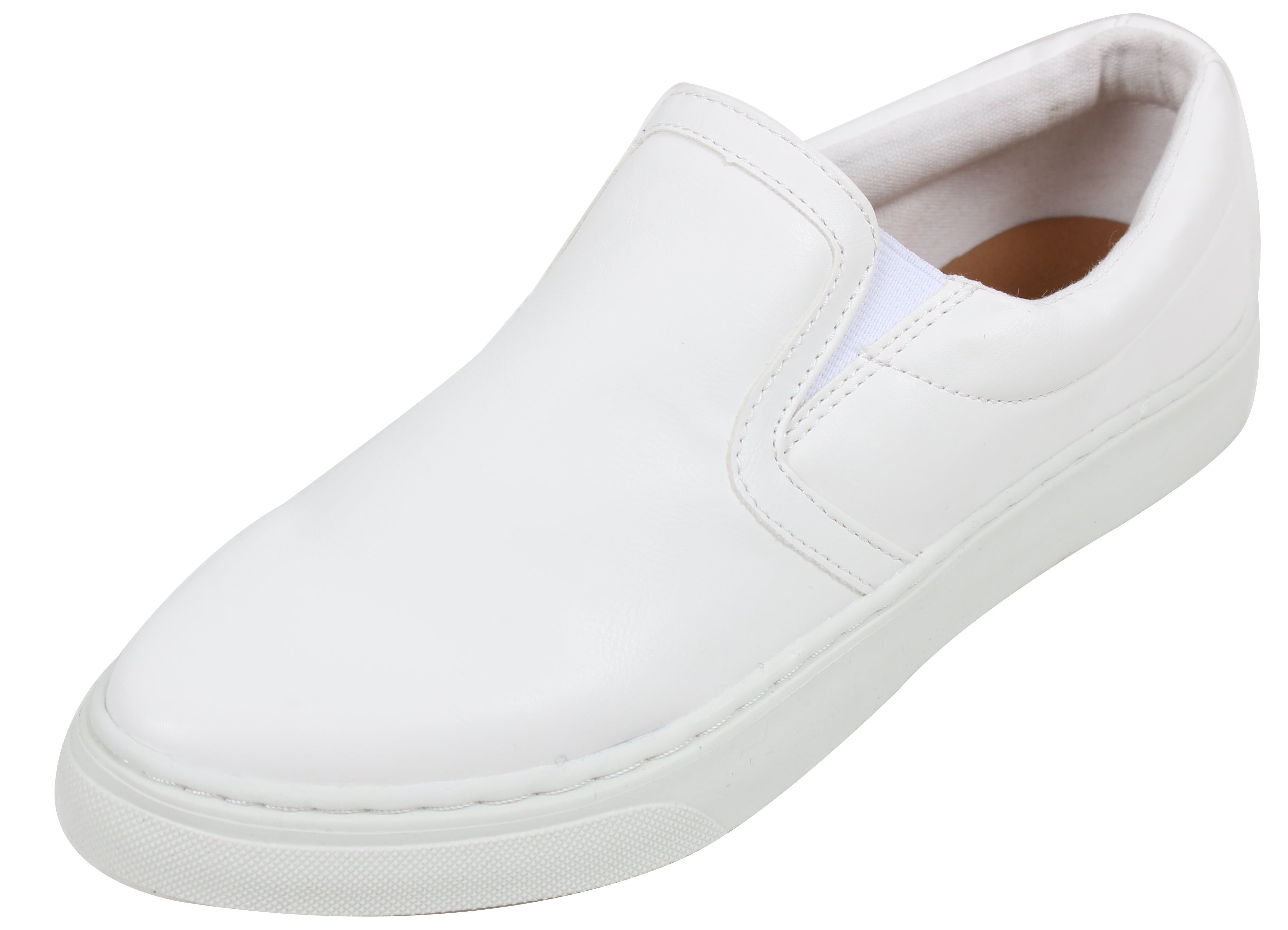 white rubber sole