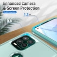 thumbnail image 6 of Compatible for Moto G Stylus 5G Case,Hard Back & Soft TPU Dual Layer Design,Slim Cover,Anti-Scratch Phone Case,Full Body Shockproof Protective for Moto G Stylus 5G Case 2021 (Green), 6 of 13