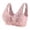 A-Pink18, variant on Daisy Bras For Older Women Front Closure Wireless Push Up Comfortable Bras Soft Everyday Wear Wirefree Sleep Bralettes