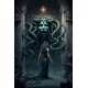 thumbnail image 1 of Póster de bruja de terror de arte oscuro, impresiones para sala de estar, decoración del hogar, gótico, mujer aterradora, pintura en lienzo, arte de pared, 1 of 4