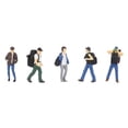 thumbnail image 1 of Resin 1:64 Scale Figure Diorama Street Hiker Character Figurine Backpacker Suit Miniature Puppet San, 1 of 5