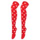 thumbnail image 4 of Calcetines de invierno cálidos a rayas, calcetines de pantorrilla y calcetines hasta la rodilla para mujeres y hombres, calcetines universales, calcetines a media pantorrilla, calcetines de algodón pa, 4 of 6