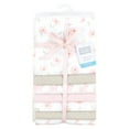 thumbnail image 3 of Hudson Baby Infant Girl Cotton Poly Flannel Receiving Blankets Bundle, Pink Honey Bunny, One Size, 3 of 3