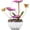 Pink, variant on 11‘’ H Pink Tabletop Water Fountain, Zen Desktop Waterfall, Indoor Lotus Desktop Decorative Fountain, Home Bathroom Bedroom Decor.