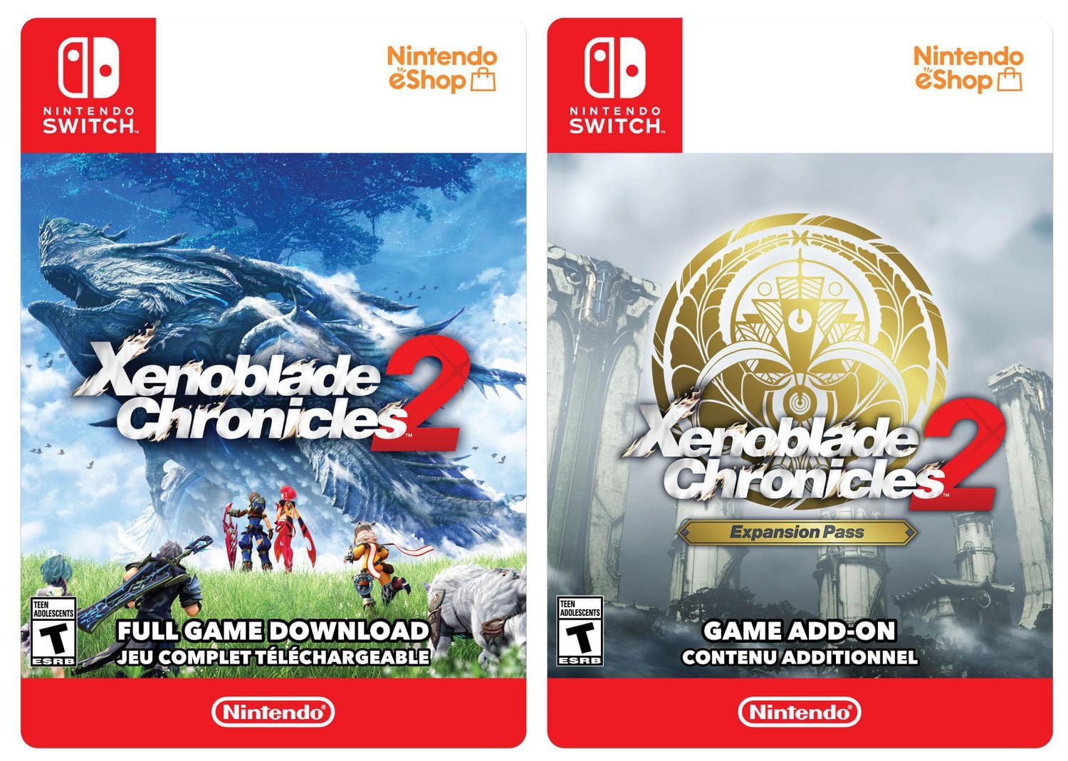 Switch Xenoblade Chronicles 2 + Pack DLC Expansion Pass [Téléchargement]