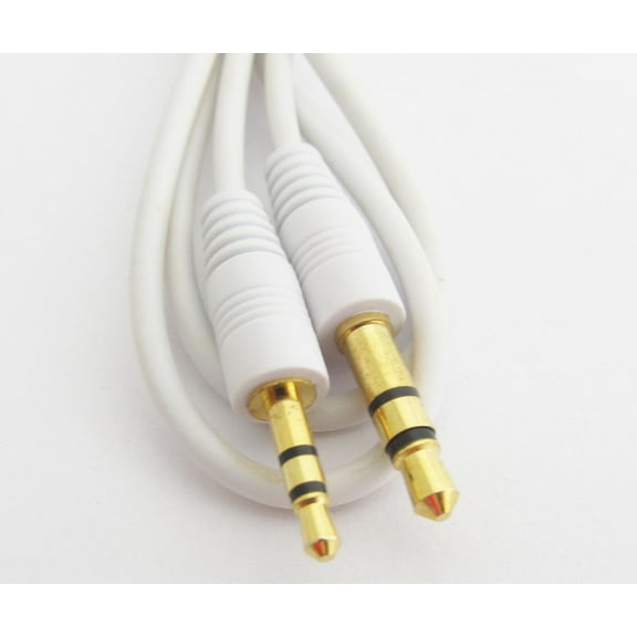6ft 3.5mm Stereo Male Plug to 2.5mm mini plug Audio Cable Adapter Gold Plated