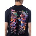 thumbnail image 3 of Marvel Mens' Comic Book Avengers Villains Fight Half Crewneck Shirt, 3 of 7