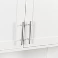 thumbnail image 2 of Pusnapku 31" Bathroom Wall Cabinet, Modern over The Toilet Storage with 2 Doors and Facial Tissues Slot, Wood Hanging Medicine Cabinet for Living Room, 2 of 9