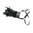 thumbnail image 3 of Gothic Feather Harness Shoulder PU Leather Belt for Men Knight Costume Single Shoulder, 3 of 8