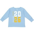 thumbnail image 3 of Inktastic Happy New Years 2026 Boys or Girls Long Sleeve Toddler T-Shirt, 3 of 5