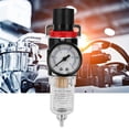 thumbnail image 1 of Compressed Air Filter, Oil-Water Separator, with Pressure Gauge Built-In Silencer  for Easy Reading Value Aluminum Afr2000 Oil And Water Separation, 1 of 7
